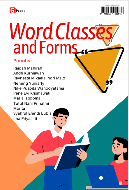 Word Classes And Forms